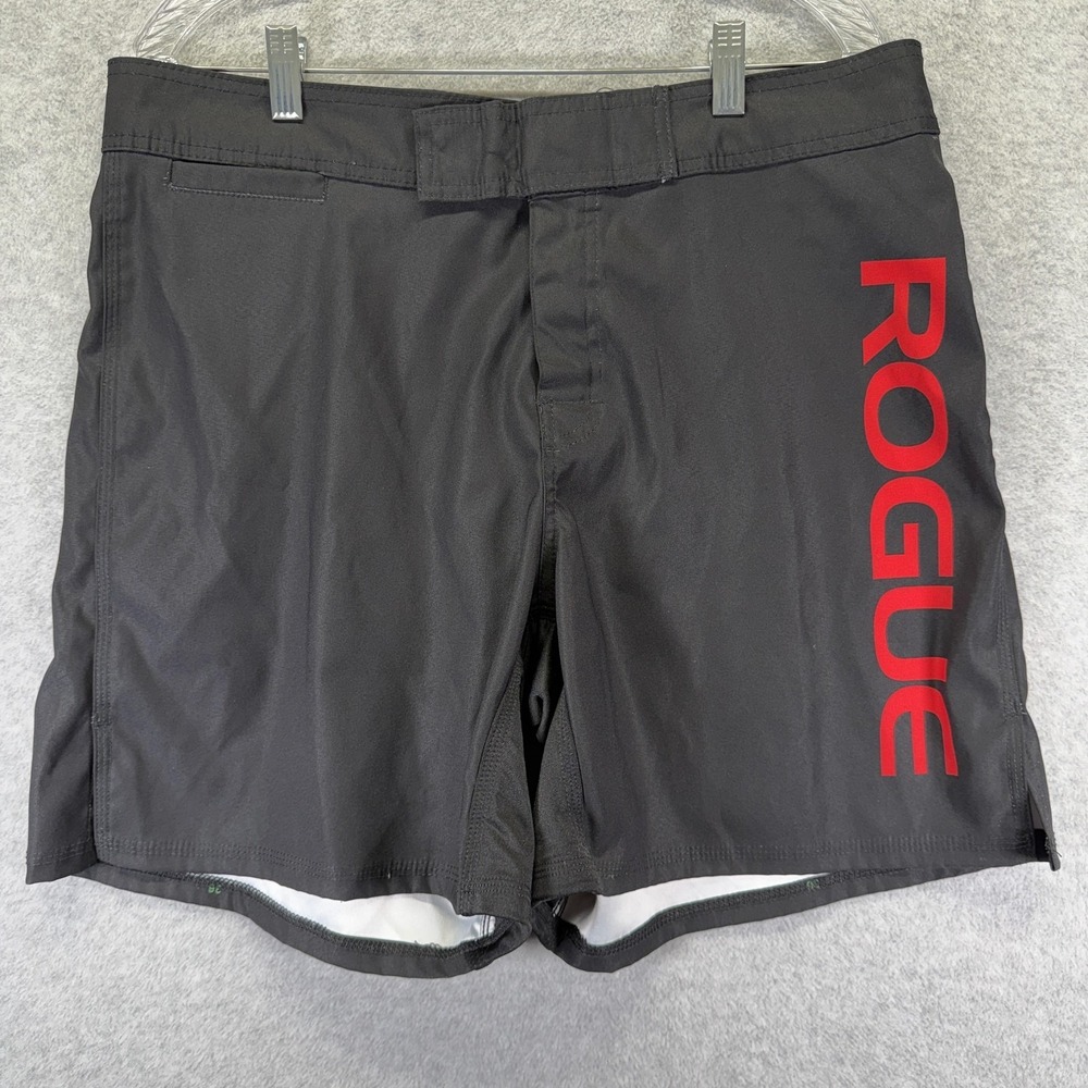 Rogue Shorts Mens 36 Black 7in Boardshort CrossFit Training Gym Quick Dry